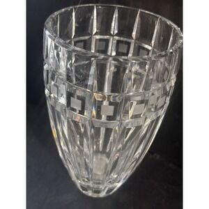 Vintage Waterford Marquis Quadrata 8" Crystal Vase